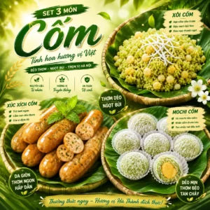 Set Cốm Ăn Vặt