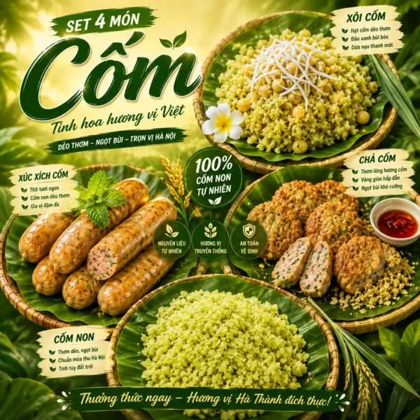 Set Cốm Gia Đình