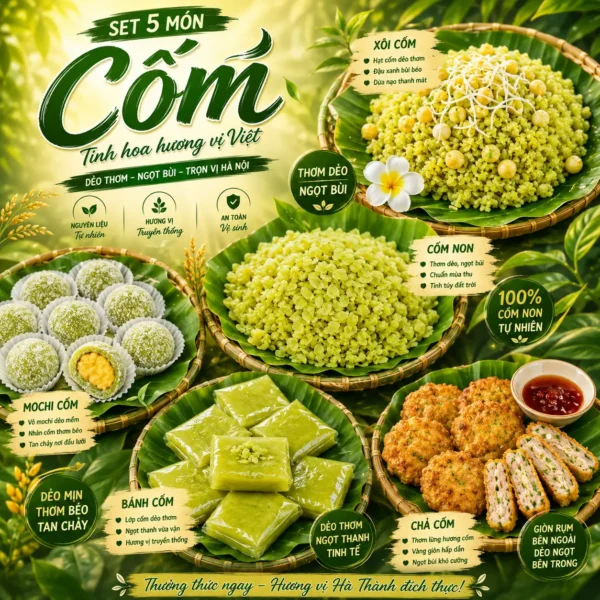 Set Cốm Quà Biếu